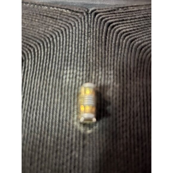 Vintage Annette Cordé Handbag Black Small Evening Bag Used 1940s Style - Picture 15 of 15